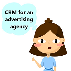 CRM for an advertising agency